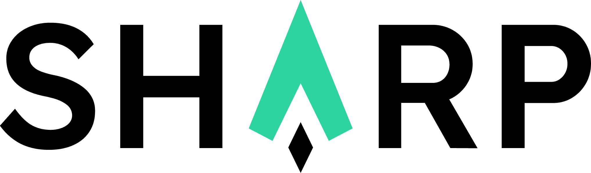Sharp wordmark — on light