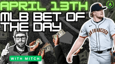 MLB Bet of the Day | April 13, 2024