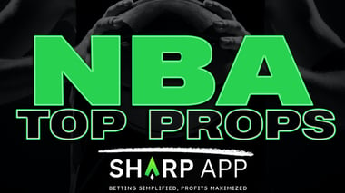 UPDATE 11:58 AM Top Props - NBA November 9, 2022 (+16 units this season)