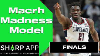 NCAA MARCH MADNESS FINALS MODEL LINES