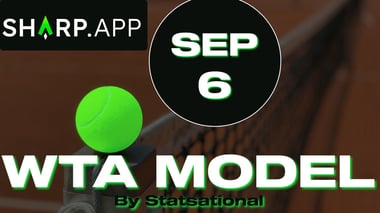 Statsational WTA Model US Open September 6