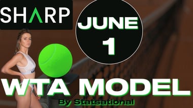 Statsational WTA French Open Model June 1