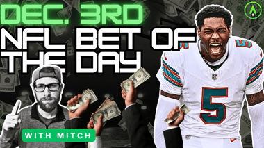NFL Bet of the Day | 7-2 Run | December 3, 2023