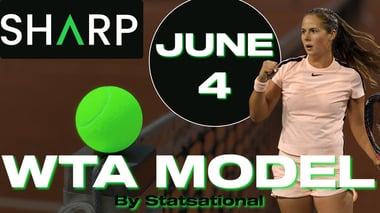 Statsational WTA French Open Model June 4