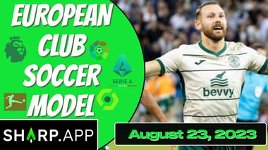 Statsational Soccer Model August 23. 2023