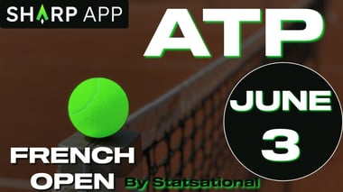 Statsational ATP French Open Model June 3