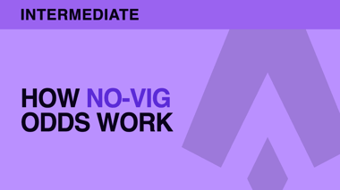 How Pinnacle's no-vig odds actually work