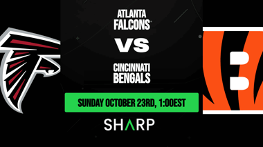 Atlanta Falcons vs Cincinnati Bengals Matchup Preview - October 23rd, 2022