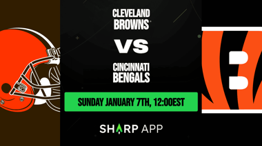 Browns vs Bengals Betting Trends, Odds, and Insights - January 7th, 2024