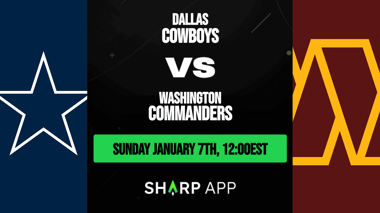 Cowboys vs Commanders Betting Trends, Odds, and Insights - January 7th, 2024