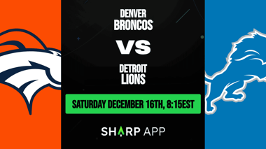 Broncos vs Lions Betting Trends, Odds, and Insights - December 16th, 2023