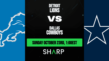 Detroit Lions vs Dallas Cowboys Matchup Preview - October 23rd, 2022