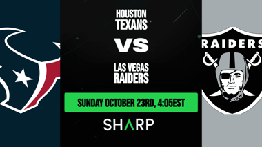 Houston Texans vs Las Vegas Raiders Matchup Preview - October 23rd, 2022