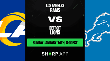 Rams vs Lions Betting Trends, Odds, and Insights - January 14th, 2024