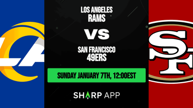 Rams vs 49ers Betting Trends, Odds, and Insights - January 7th, 2024