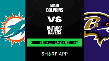 Dolphins vs Ravens Betting Trends, Odds, and Insights - December 31st, 2023
