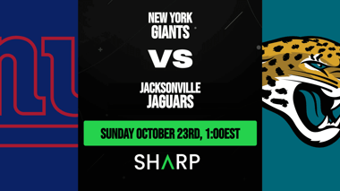 New York Giants vs Jacksonville Jaguars Matchup Preview - October 23rd, 2022
