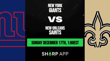 Giants vs Saints Betting Trends, Odds, and Insights - December 17th, 2023