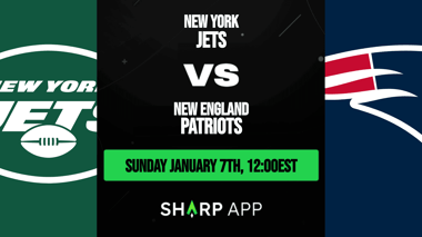 Jets vs Patriots Betting Trends, Odds, and Insights - January 7th, 2024