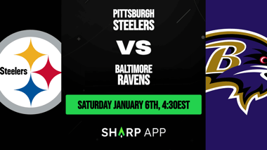 Steelers vs Ravens Betting Trends, Odds, and Insights - January 6th, 2024