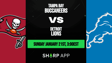 Buccaneers vs Lions Betting Trends, Odds, and Insights - January 21st, 2024