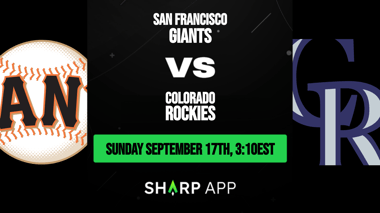 Rockies vs. Giants: Odds, spread, over/under - September 17