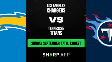 Tennessee Titans vs. Los Angeles Chargers betting odds for NFL