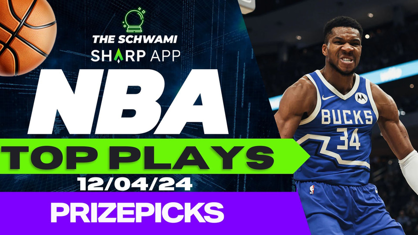 NBA PrizePicks Top Plays Wednesday 12/4/2024