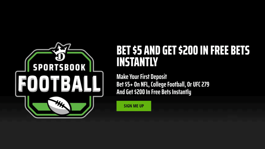 Bet $5 Get $200 Worth of FREE BETS Instantly - NFL Week 1 2022