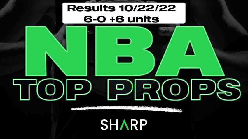 The Top Props In NBA Continue Crushing The Books