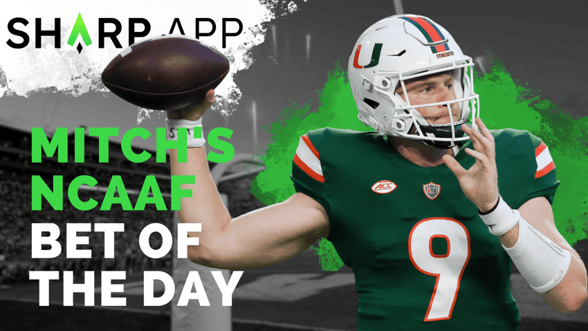 Mitch's NCAAF Bet of the Day | September 23, 2023