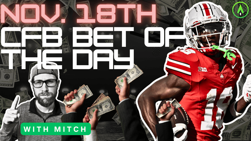 NCAAF Bet of the Day | B1G-Time Matchup | November 18, 2023