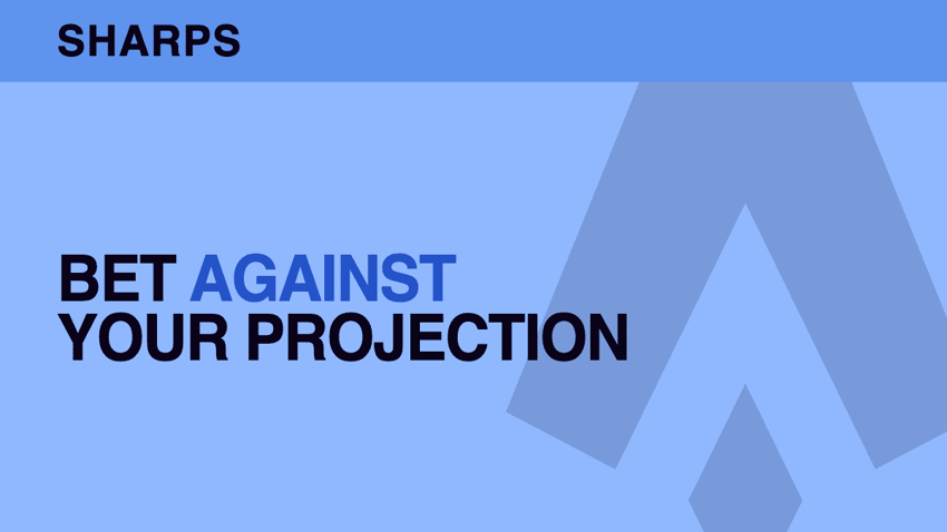 Can Betting Against Your Prop Projection Be Right?