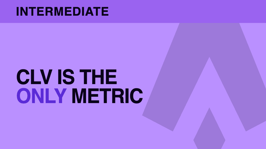 CLV — the only metric that actually matters