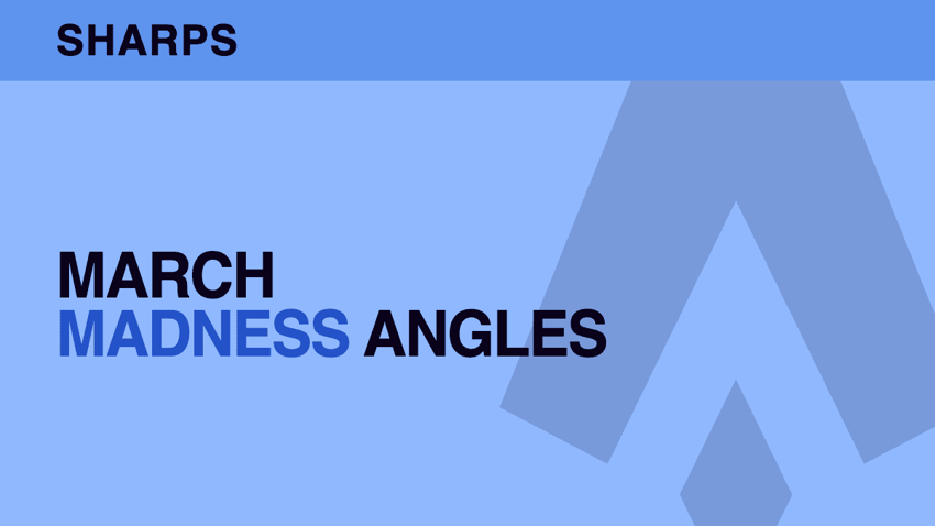 CBB + March Madness — angle stacking, pace, line value