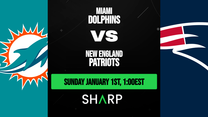 Miami Dolphins see most of betting action in 'TNF' matchup