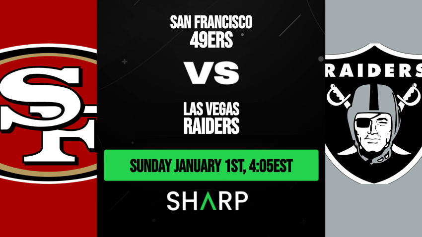 San Francisco 49ers vs Las Vegas Raiders Matchup Preview - January 1st,  2023