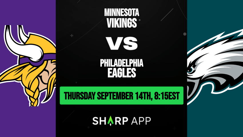 Vikings-Eagles Odds, Moneyline and Trends – Thursday, September 14, 2023 -  OddsShopper