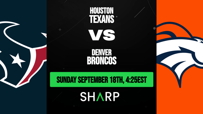 Houston Texans vs Denver Broncos - September 18, 2022