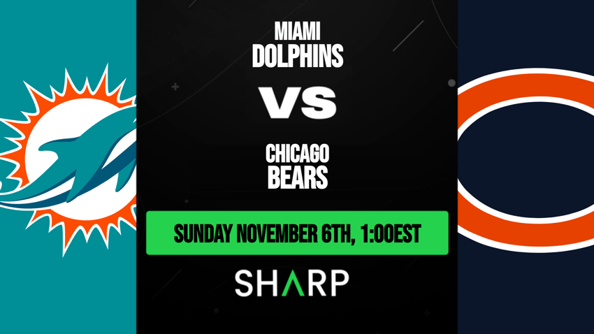 Miami Dolphins vs Chicago Bears - November 06, 2022