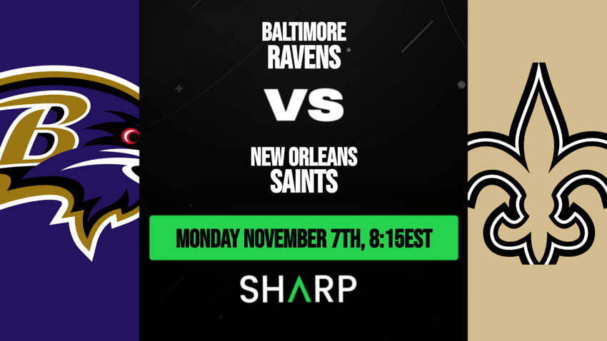 Baltimore Ravens vs New Orleans Saints Matchup Preview - November 7th, 2022